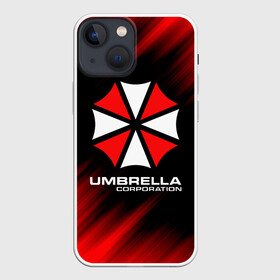 Чехол для iPhone 13 mini с принтом Umbrella Corporation в Кировске,  |  | corp | corporation | resident evil | umbrella | umbrella corporation | зомби апокалипсис | зонт | игра