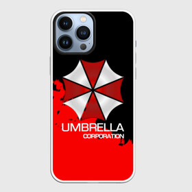 Чехол для iPhone 13 Pro Max с принтом UMBRELLA CORP в Кировске,  |  | Тематика изображения на принте: biohazard | biohazard 7 | crocodile | fang | game | hand | monster | new umbrella | resident evil | resident evil 7 | umbrella | umbrella corp | umbrella corporation | zombie | обитель