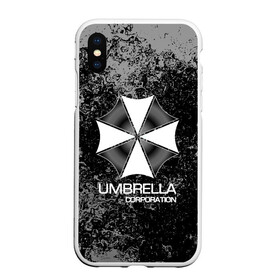 Чехол для iPhone XS Max матовый с принтом UMBRELLA CORP в Кировске, Силикон | Область печати: задняя сторона чехла, без боковых панелей | biohazard | biohazard 7 | crocodile | fang | game | hand | monster | new umbrella | resident evil | resident evil 7 | umbrella | umbrella corp | umbrella corporation | zombie | обитель