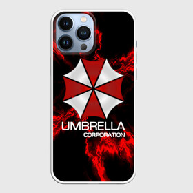 Чехол для iPhone 13 Pro Max с принтом UMBRELLA CORP в Кировске,  |  | Тематика изображения на принте: biohazard | biohazard 7 | crocodile | fang | game | hand | monster | new umbrella | resident evil | resident evil 7 | umbrella | umbrella corp | umbrella corporation | zombie | обитель