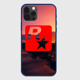 Чехол для iPhone 12 Pro с принтом GTA ROCKSTAR в Кировске, силикон | область печати: задняя сторона чехла, без боковых панелей | grand theft auto 2 | grand theft auto 3 | grand theft auto v | grand theft auto: san andreas | grand theft auto: vice city | gta 1 | gta 2 | gta 3 | gta 4 | gta 5 | gta online | gta v | город | игры