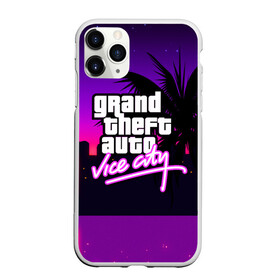 Чехол для iPhone 11 Pro матовый с принтом GTAVICE CITY в Кировске, Силикон |  | grand theft auto 2 | grand theft auto 3 | grand theft auto v | grand theft auto: san andreas | grand theft auto: vice city | gta 1 | gta 2 | gta 3 | gta 4 | gta 5 | gta online | gta v | город | игры