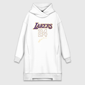 Платье-худи хлопок с принтом LA LAKERS в Кировске,  |  | america | basketball | kobe bryant | la | la lakers | lakers | los angeles lakers | nba | usa | баскетбол | кобе брайант | лос анджелес лейкерс | нба | сша