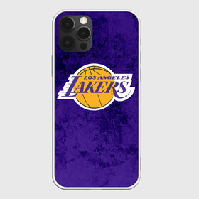 Чехол для iPhone 12 Pro с принтом LA LAKERS в Кировске, силикон | область печати: задняя сторона чехла, без боковых панелей | america | basketball | kobe bryant | la | la lakers | lakers | los angeles lakers | nba | usa | баскетбол | кобе брайант | лос анджелес лейкерс | нба | сша