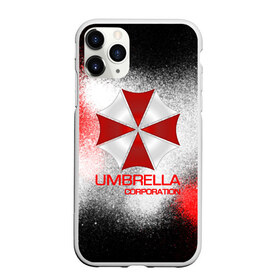 Чехол для iPhone 11 Pro матовый с принтом UMBRELLA CORP в Кировске, Силикон |  | biohazard | biohazard 7 | crocodile | fang | game | hand | monster | new umbrella | resident evil | resident evil 7 | umbrella | umbrella corp | umbrella corporation | zombie | обитель