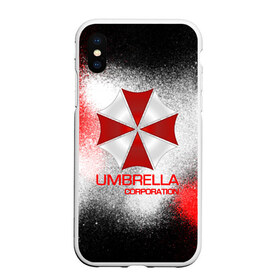 Чехол для iPhone XS Max матовый с принтом UMBRELLA CORP в Кировске, Силикон | Область печати: задняя сторона чехла, без боковых панелей | biohazard | biohazard 7 | crocodile | fang | game | hand | monster | new umbrella | resident evil | resident evil 7 | umbrella | umbrella corp | umbrella corporation | zombie | обитель