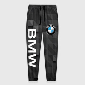 Мужские брюки 3D с принтом BMW в Кировске, 100% полиэстер | манжеты по низу, эластичный пояс регулируется шнурком, по бокам два кармана без застежек, внутренняя часть кармана из мелкой сетки | bmw | bmw performance | m | motorsport | performance | бмв | моторспорт