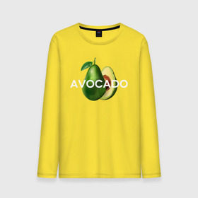 Мужской лонгслив хлопок с принтом АВОКАДО в Кировске, 100% хлопок |  | avocado | character | cute pictures | exotic | fruit | nut | vegan | vegetables | vegetarian | авокадо | веган | вегетарианец | милые картинки | овощи | орех | персонаж | фрукты | экзотика