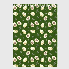 Скетчбук с принтом АВОКАДО в Кировске, 100% бумага
 | 48 листов, плотность листов — 100 г/м2, плотность картонной обложки — 250 г/м2. Листы скреплены сверху удобной пружинной спиралью | Тематика изображения на принте: avocado | character | cute pictures | exotic | fruit | nut | vegan | vegetables | vegetarian | авокадо | веган | вегетарианец | милые картинки | овощи | орех | персонаж | фрукты | экзотика