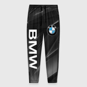 Мужские брюки 3D с принтом BMW в Кировске, 100% полиэстер | манжеты по низу, эластичный пояс регулируется шнурком, по бокам два кармана без застежек, внутренняя часть кармана из мелкой сетки | bmw | bmw performance | m | motorsport | performance | бмв | моторспорт