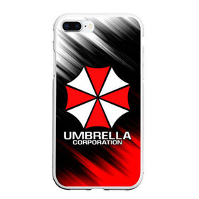 Чехол для iPhone 7Plus/8 Plus матовый с принтом UMBRELLA CORP в Кировске, Силикон | Область печати: задняя сторона чехла, без боковых панелей | ada wong | biohazard | leon | nemesis | project resistance | raccoon city | re2 | resident evil 2 | rpd | stars | umbrella | ада вонг | амбрелла | немесис | ужасы