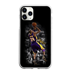 Чехол для iPhone 11 Pro матовый с принтом KOBE BRYANT в Кировске, Силикон |  | Тематика изображения на принте: america | basketball | kobe bryant | la | la lakers | lakers | los angeles lakers | nba | usa | баскетбол | кобе брайант | лос анджелес лейкерс | нба | сша