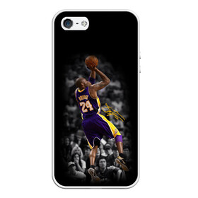 Чехол для iPhone 5/5S матовый с принтом KOBE BRYANT в Кировске, Силикон | Область печати: задняя сторона чехла, без боковых панелей | america | basketball | kobe bryant | la | la lakers | lakers | los angeles lakers | nba | usa | баскетбол | кобе брайант | лос анджелес лейкерс | нба | сша