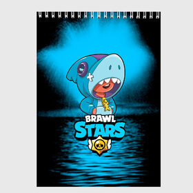 Скетчбук с принтом Brawl stars leon shark в Кировске, 100% бумага
 | 48 листов, плотность листов — 100 г/м2, плотность картонной обложки — 250 г/м2. Листы скреплены сверху удобной пружинной спиралью | bea | bib | brawl stars | crow | el brown | leon | max | nita | sally leon | shark | акула | биа | биби | бравл старс | ворон | игра | леон | макс | нита | оборотень | салли леон | сэлли леон | шарк | эл браун