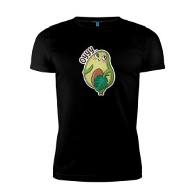 Мужская футболка премиум с принтом Авокадо в Кировске, 92% хлопок, 8% лайкра | приталенный силуэт, круглый вырез ворота, длина до линии бедра, короткий рукав | авокадо | веган | еда блогеров | мемы | минимализм | прикольные картинки | прикольные надписи | растение | смешное авокадо | фрукт