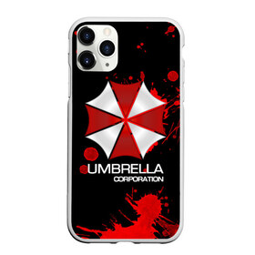 Чехол для iPhone 11 Pro матовый с принтом UMBRELLA CORP в Кировске, Силикон |  | biohazard | biohazard 7 | crocodile | fang | game | hand | monster | new umbrella | resident evil | resident evil 7 | umbrella | umbrella corp | umbrella corporation | zombie | обитель