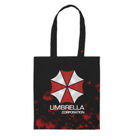 Шоппер 3D с принтом UMBRELLA CORP в Кировске, 100% полиэстер | Плотность: 200 г/м2; Размер: 34×35 см; Высота лямок: 30 см | biohazard | biohazard 7 | crocodile | fang | game | hand | monster | new umbrella | resident evil | resident evil 7 | umbrella | umbrella corp | umbrella corporation | zombie | обитель