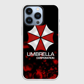 Чехол для iPhone 13 Pro с принтом UMBRELLA CORP в Кировске,  |  | Тематика изображения на принте: biohazard | biohazard 7 | crocodile | fang | game | hand | monster | new umbrella | resident evil | resident evil 7 | umbrella | umbrella corp | umbrella corporation | zombie | обитель