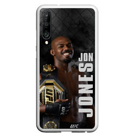 Чехол для Honor P30 с принтом Jon Jones Джон Джонс в Кировске, Силикон | Область печати: задняя сторона чехла, без боковых панелей | jon | jon jones | jones | mma | ufc | бои без правил | джон | джон джонс | джонс | микс файт | мма