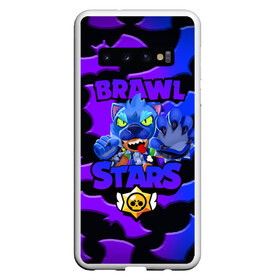 Чехол для Samsung Galaxy S10 с принтом BRAWL STARS LEON WOLF BAT в Кировске, Силикон | Область печати: задняя сторона чехла, без боковых панелей | 8 | 8bit | bit | brawl | brawlstars | crow | leon | leonskin | max | mr p | sally | virus | бит | бравл | игра | леон | макс | молнии | мультик | пламя | старc | старз