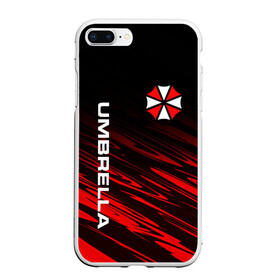 Чехол для iPhone 7Plus/8 Plus матовый с принтом UMBRELLA CORPORATION в Кировске, Силикон | Область печати: задняя сторона чехла, без боковых панелей | corp | corporation | resident evil | umbrella | umbrella corporation | зомби апокалипсис | зонт | игра