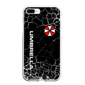 Чехол для iPhone 7Plus/8 Plus матовый с принтом UMBRELLA CORPORATION в Кировске, Силикон | Область печати: задняя сторона чехла, без боковых панелей | corp | corporation | resident evil | umbrella | umbrella corporation | зомби апокалипсис | зонт | игра