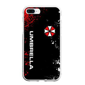 Чехол для iPhone 7Plus/8 Plus матовый с принтом UMBRELLA CORPORATION в Кировске, Силикон | Область печати: задняя сторона чехла, без боковых панелей | corp | corporation | resident evil | umbrella | umbrella corporation | зомби апокалипсис | зонт | игра