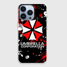 Чехол для iPhone 13 Pro с принтом UMBRELLA CORPORATION. в Кировске,  |  | corp | corporation | resident evil | umbrella | umbrella corporation | зомби апокалипсис | зонт | игра