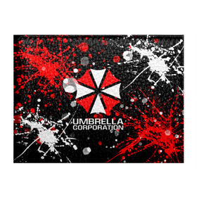 Обложка для студенческого билета с принтом UMBRELLA CORPORATION. в Кировске, натуральная кожа | Размер: 11*8 см; Печать на всей внешней стороне | Тематика изображения на принте: corp | corporation | resident evil | umbrella | umbrella corporation | зомби апокалипсис | зонт | игра