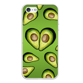 Чехол для iPhone 5/5S матовый с принтом Люблю авокадо в Кировске, Силикон | Область печати: задняя сторона чехла, без боковых панелей | food | green | vegetarian | вегетарианец | влюбленность | влюбленные | вместе навсегда | девушке | здоровый | здоровый образ жизни | зелень | кружка | любимая | любимый | люблю | май | натуральный