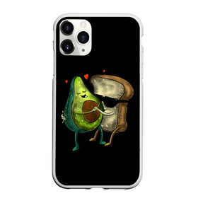 Чехол для iPhone 11 Pro Max матовый с принтом Love в Кировске, Силикон |  | avocado | avocato | avogato | cat | cats | авокадо | авокато | авокот | картинка | картинки | кот | коте | котэ | прикольная | прикольные