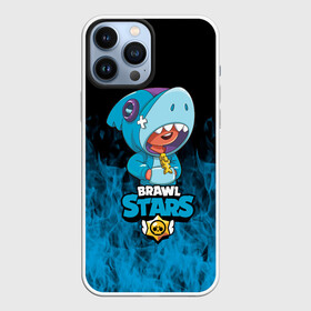 Чехол для iPhone 13 Pro Max с принтом Brawl stars leon shark в Кировске,  |  | bea | bib | brawl stars | crow | el brown | leon | max | nita | sally leon | shark | акула | биа | биби | бравл старс | ворон | игра | леон | макс | нита | оборотень | салли леон | сэлли леон | шарк | эл браун