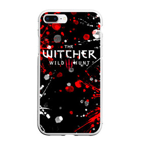 Чехол для iPhone 7Plus/8 Plus матовый с принтом THE WITCHER в Кировске, Силикон | Область печати: задняя сторона чехла, без боковых панелей | geralt | the witcher | the witcher wild hunt | witcher | ведьмак | ведьмак 3 | геральт | сериал