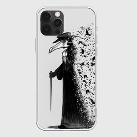 Чехол для iPhone 12 Pro Max с принтом Чумной доктор в Кировске, Силикон |  | Тематика изображения на принте: lord | plague | болезнь | вороны | доктор | маска | птицы | чумной