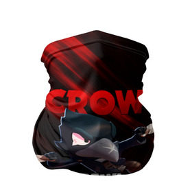 Бандана-труба 3D с принтом BRAWL STARS CROW в Кировске, 100% полиэстер, ткань с особыми свойствами — Activecool | плотность 150‒180 г/м2; хорошо тянется, но сохраняет форму | bibi | brawl stars | crow | el brown | leon | leon shark | max | sally leon | shark | stars | werewolf | акула | биби | ворон | леон | оборотень