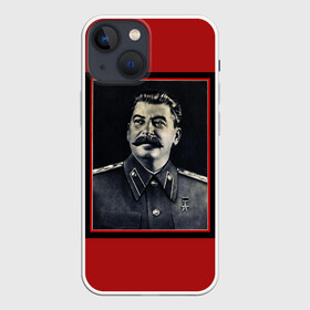 Чехол для iPhone 13 mini с принтом Сталин в Кировске,  |  | Тематика изображения на принте: stalin | брэнд | классно | красиво | круто | мода | сталин | стиль