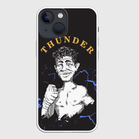 Чехол для iPhone 13 mini с принтом Thunder в Кировске,  |  | arturo gatti | arturo thunder gatti | gatti | thunder | артуро гатти | гатти