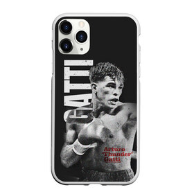 Чехол для iPhone 11 Pro матовый с принтом Gatti в Кировске, Силикон |  | arturo gatti | arturo thunder gatti | gatti | thunder | артуро гатти | гатти