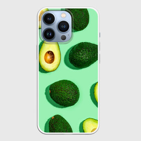 Чехол для iPhone 13 Pro с принтом АВАКАДО в Кировске,  |  | Тематика изображения на принте: ovakado | авокадо | фрукты