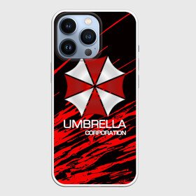 Чехол для iPhone 13 Pro с принтом UMBRELLA CORP в Кировске,  |  | biohazard | biohazard 7 | crocodile | fang | game | hand | monster | new umbrella | resident evil | resident evil 7 | umbrella | umbrella corp | umbrella corporation | zombie | обитель