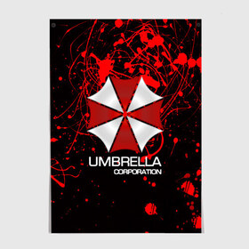 Постер с принтом UMBRELLA CORP в Кировске, 100% бумага
 | бумага, плотность 150 мг. Матовая, но за счет высокого коэффициента гладкости имеет небольшой блеск и дает на свету блики, но в отличии от глянцевой бумаги не покрыта лаком | biohazard | biohazard 7 | crocodile | fang | game | hand | monster | new umbrella | resident evil | resident evil 7 | umbrella | umbrella corp | umbrella corporation | zombie | обитель