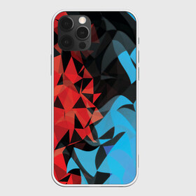 Чехол для iPhone 12 Pro Max с принтом Fire and water в Кировске, Силикон |  | абстракция | вода | краски | линии | огонь | пламя | синий | текстура | узор | цвета | яркий