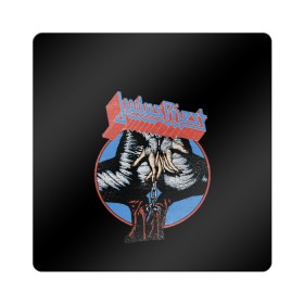 Магнит виниловый Квадрат с принтом Judas Priest в Кировске, полимерный материал с магнитным слоем | размер 9*9 см, закругленные углы | Тематика изображения на принте: album | judas priest | metal | music | rock | джудас прист | метал | рок