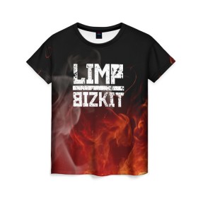 Женская футболка 3D с принтом LIMP BIZKIT в Кировске, 100% полиэфир ( синтетическое хлопкоподобное полотно) | прямой крой, круглый вырез горловины, длина до линии бедер | Тематика изображения на принте: dj lethal | limp bizkit | rock | джон отто | лимп бизкит | майк смит | музыка | роб уотерс | рок | сэм риверс | терри бальзамо | уэс борланд | фред дёрст