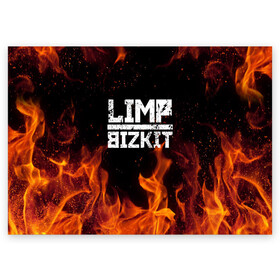 Поздравительная открытка с принтом LIMP BIZKIT в Кировске, 100% бумага | плотность бумаги 280 г/м2, матовая, на обратной стороне линовка и место для марки
 | dj lethal | limp bizkit | rock | джон отто | лимп бизкит | майк смит | музыка | роб уотерс | рок | сэм риверс | терри бальзамо | уэс борланд | фред дёрст