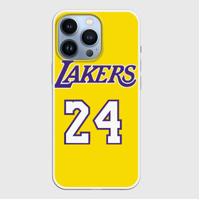 Чехол для iPhone 13 Pro с принтом Kobe Bryant 24 в Кировске,  |  | 24 | basketball | kobe bryant | lakers | nba