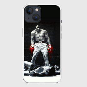 Чехол для iPhone 13 с принтом Muhammad Ali в Кировске,  |  | ali | muhammad ali | the greatest | али | бокс | мухамед али | мухаммед али