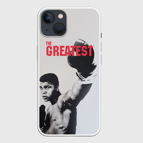 Чехол для iPhone 13 с принтом The Greatest в Кировске,  |  | ali | muhammad ali | the greatest | али | бокс | мухамед али | мухаммед али