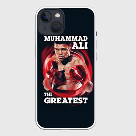 Чехол для iPhone 13 с принтом Muhammad Ali в Кировске,  |  | ali | muhammad ali | the greatest | али | бокс | мухамед али | мухаммед али