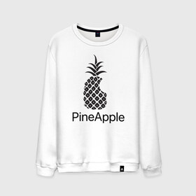 Мужской свитшот хлопок с принтом PineApple в Кировске, 100% хлопок |  | apple | pineapple | ананас | фрукт | фрукты | эпл | эппл